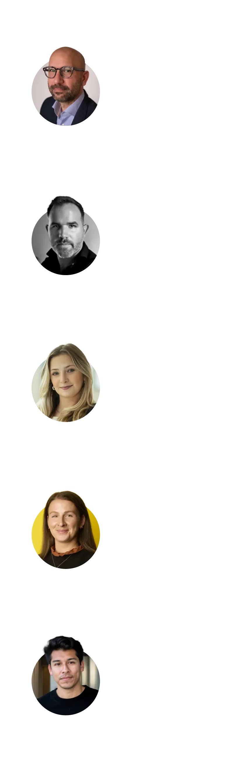 Speaker banner with headshots image