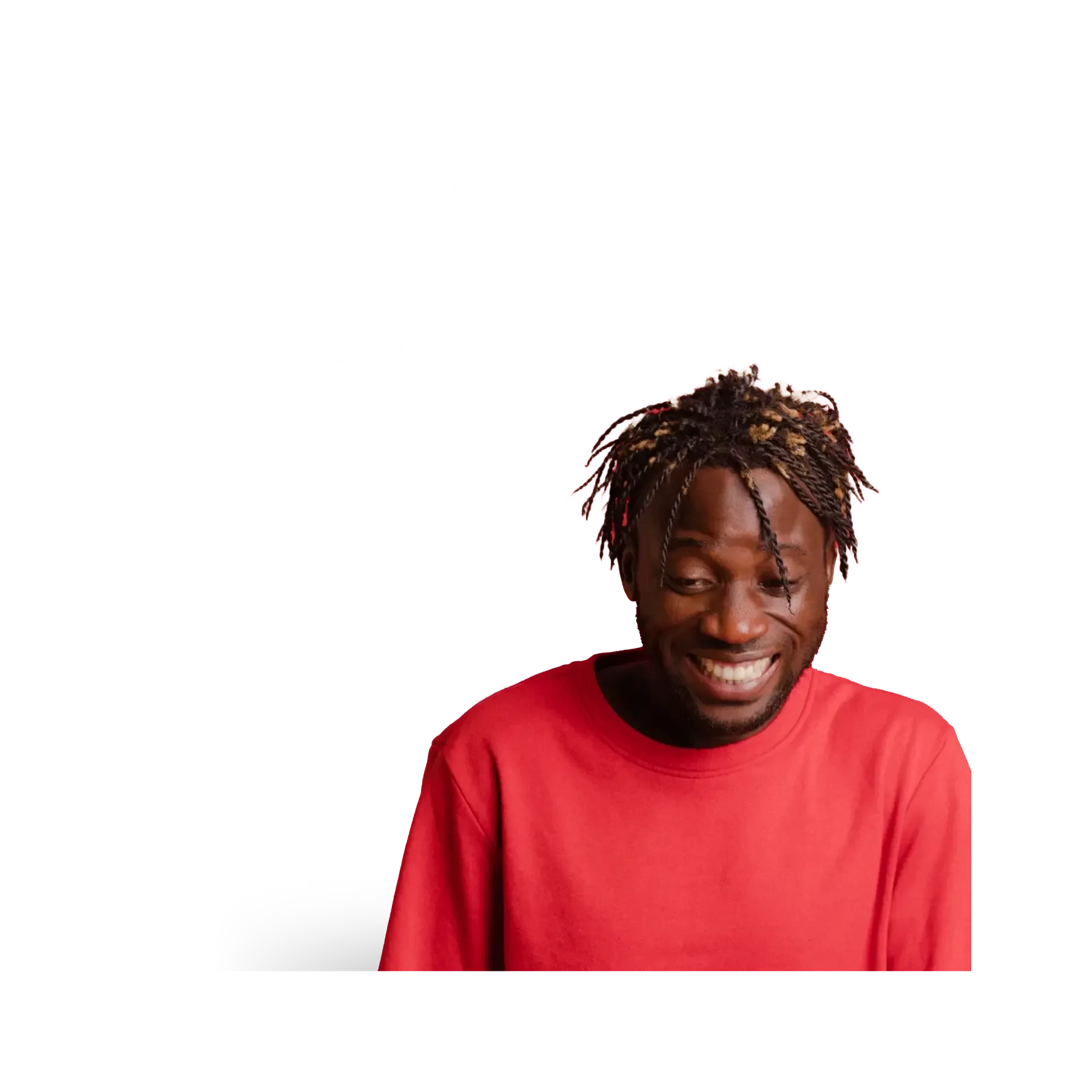 guy with braids and audience insights in the background