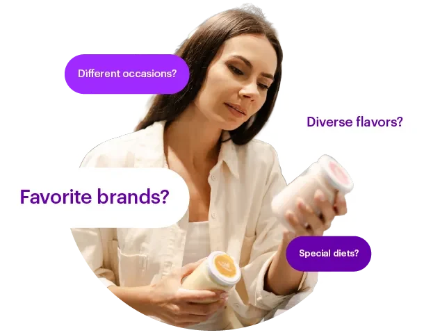 Shopper choice decisions