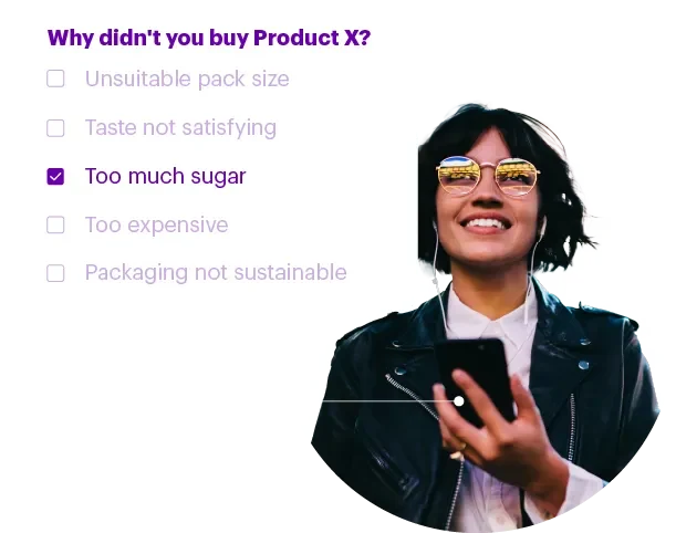 Survey shopper why not buy