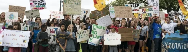 american protesters